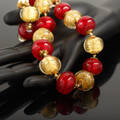 Muranoglasperlenkette, High-End-Fashion Schmuck
