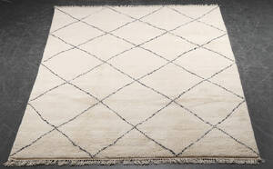 Marokkansk tæppe, 310x200 cm.