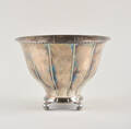 GAB, skål på fot i silver, 1928
