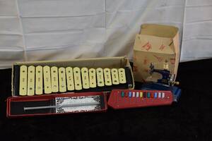 Barninstrument, barnsymaskin mm