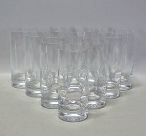 10 st. Highballglas, Chateau Bertil Vallien, Kosta Boda