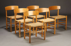 Børge Mogensen. Shakerstole, model J-39, bøgetræ 6