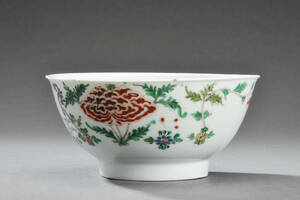 Kinesisk skål af porcelæn, 1800-tallet