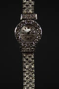 Omega, damarmbandsur med diamanter, 18K