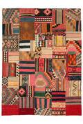 Persisk Patchwork Kelim 300 x 214 cm.