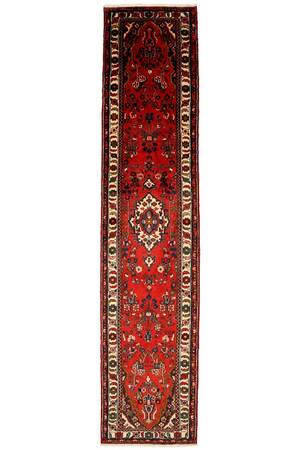 Persisk Hamadan løber, 390 x 85 cm.