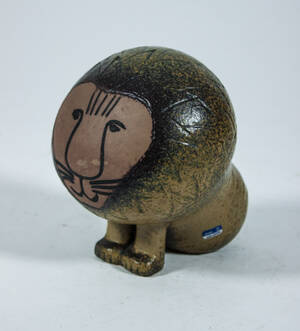 Lisa Larson. Gustavsberg. Lejon