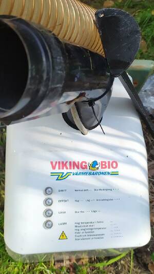 Pellets Brännare  Förvaring  Matarskruv