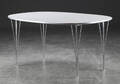Piet HeinBruno Mathsson. Super Ellipse spisebord 