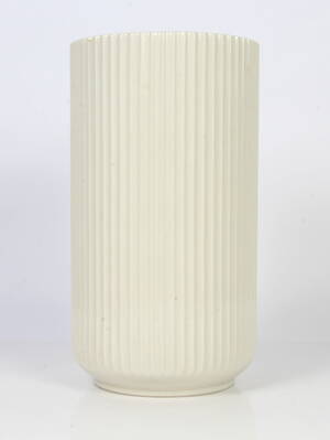 Lyngby Porcelæn. Stor vase, 1 sort. 