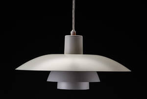 Poul Henningsen. PH 43 pendel, hvid