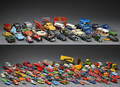 Burago, Corgi, Sunnyside, Matchbox m.fl. Samling modelbiler ca. 80