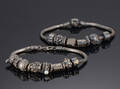 Par Pandora armbånd med charms 2