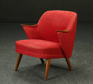 Lænestol, teak, 1950erne, dansk møbelproducent