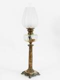 Bordsfotogenlampa, tidigt 1900-tal