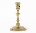 Ljusstake, mässing, Senbarock,  1700-tal