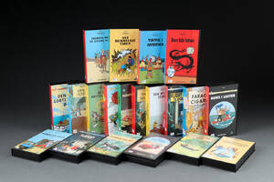 Tintins Eventyr. En samling VHS kassettebånd 20