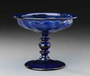 Sukkerfad, blåt glas