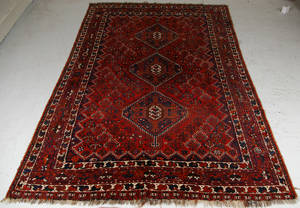 Orientmatta, troligen Afshar, 213x320 cm