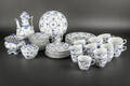 Royal Copenhagen. Musselmalet, helblonde og halvblonde kaffeservice 45