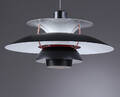 Poul Henningsen. PH5 pendel af senere mat sortlakeret metal