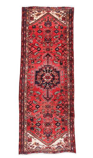 Persisk Hamadan løber, 295x105 cm.