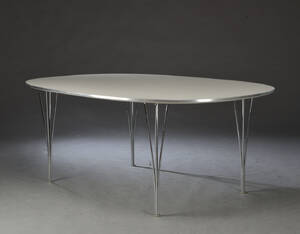  Piet Hein  Bruno Mathsson. Super ellipse spisebord 