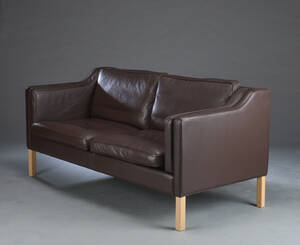 Hurup Møbelfabrik. To pers sofa, model Manhattan