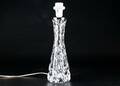 BORDSLAMPA, glas, Orrefors.