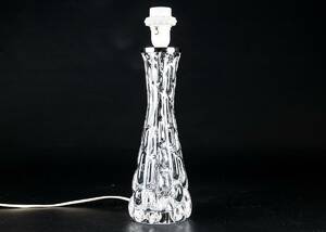 BORDSLAMPA, glas, Orrefors.