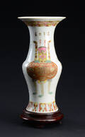 Kinesisk vase af porcelæn, 18001900-tallet 2
