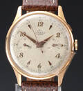 Vintage JTraco herrearmbåndsur, 1950erne, 18 kt