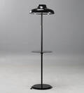Niclas Hoflin, Rubn, golvlampa Bolero med bord, svart blank