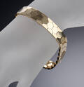 Dansk guldsmed. Bicellearmlænke af 14 kt. guld