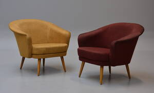 Dansk møbelproducent. Par lænestole 2