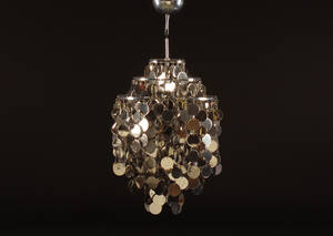 Verner Panton. Fun pendelloftlampe