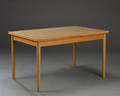 Dansk møbelproducent. Spisebord af eg, hollandsk udtræk 