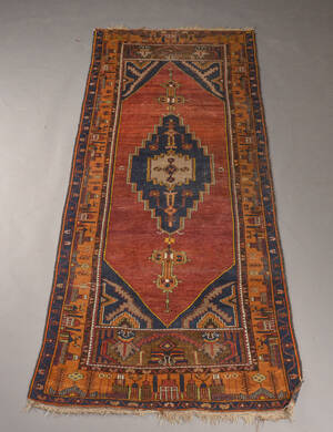 Persisk tæppe, 265x114 cm.