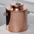 FLASKA, koppar, 1800-tal