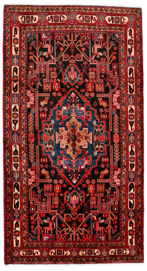 Handknuten persisk matta, Nahavand 295 x 160 cm