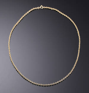 Halskæde udført af 14 kt. guld 