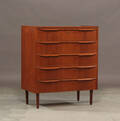 Dansk møbelproducent, kommode, teaktræ