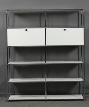 Fritz Haller  Paul Schärer  USM Haller. Reolsystem 