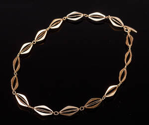 Thomas Skat-Rørdam, halscollier 14 kt