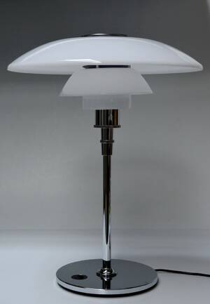 Poul Henningsen, PH 4½  3½ bordlampe med certifikat 