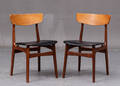 Dansk møbelproducent. Par stole i teak 2