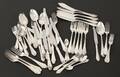 Bestickservisdelar 49st, Haga, nysilver