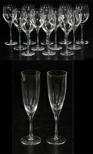 Vinglas 12  2, Kosta Boda, modell Chateau 14