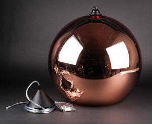 Tom Dixon. Pendel. Model Coppershade, Ø 45 cm. 