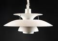 Poul Henningsen. PH5 pendel, hvid